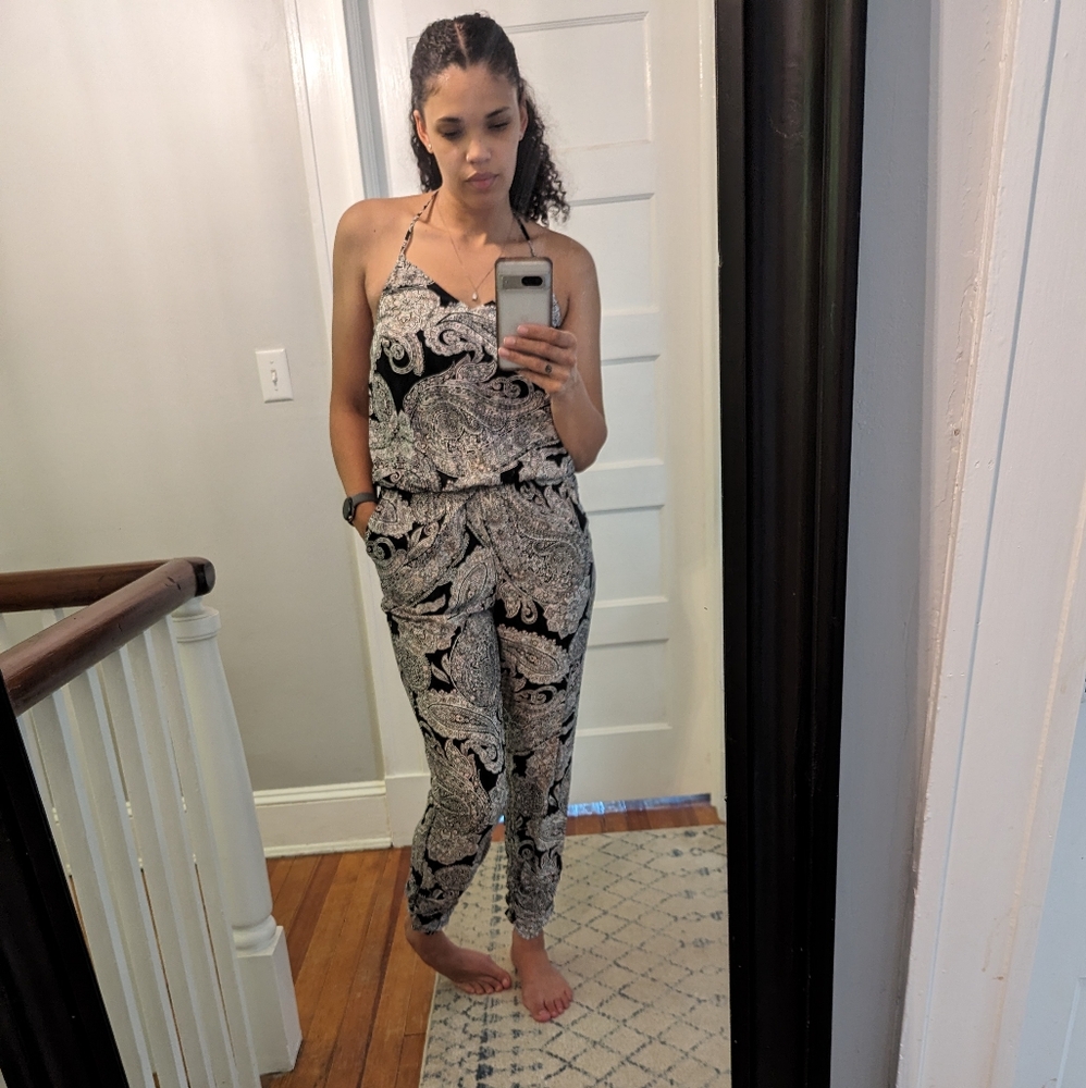 Paisley Halter Jumpsuit